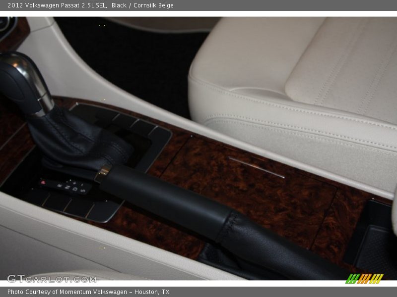 Black / Cornsilk Beige 2012 Volkswagen Passat 2.5L SEL