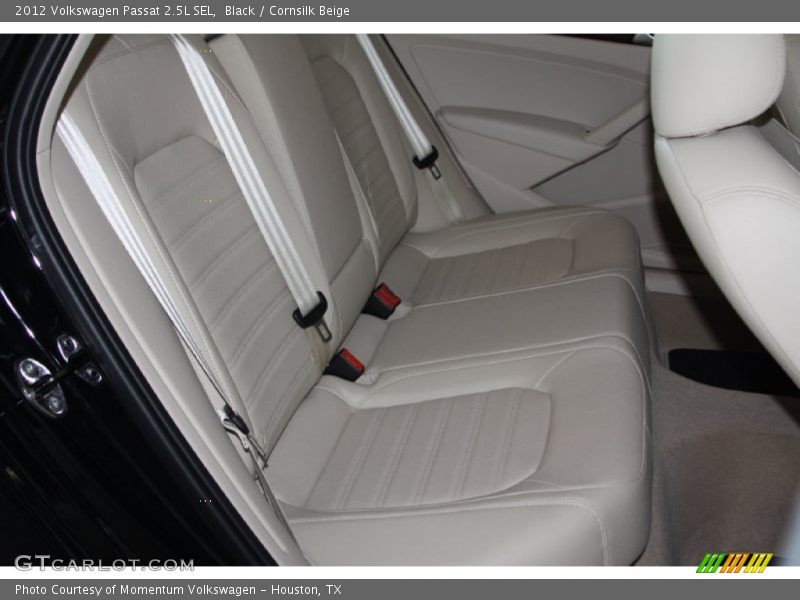 Black / Cornsilk Beige 2012 Volkswagen Passat 2.5L SEL