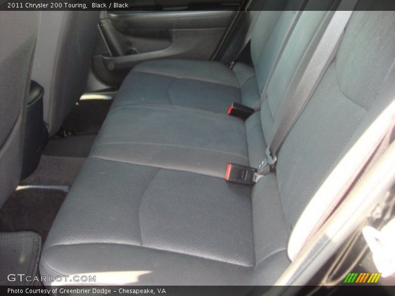 Black / Black 2011 Chrysler 200 Touring
