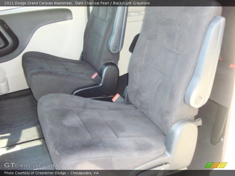 Dark Charcoal Pearl / Black/Light Graystone 2011 Dodge Grand Caravan Mainstreet