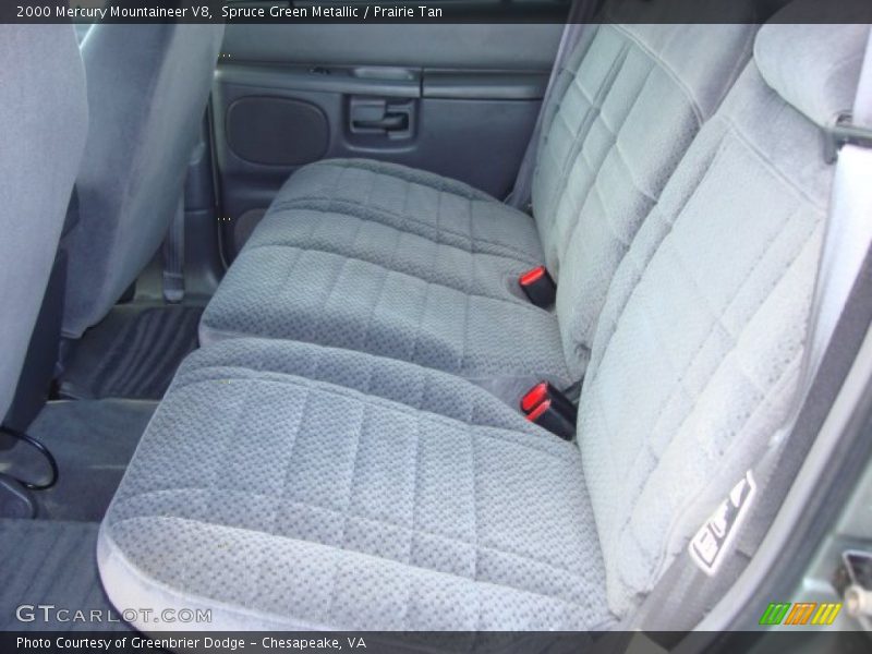 Spruce Green Metallic / Prairie Tan 2000 Mercury Mountaineer V8