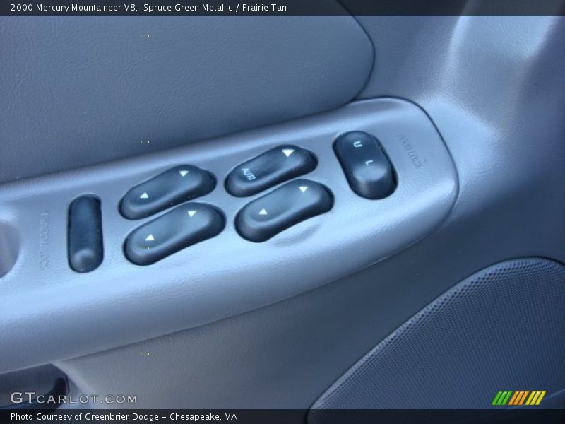 Spruce Green Metallic / Prairie Tan 2000 Mercury Mountaineer V8