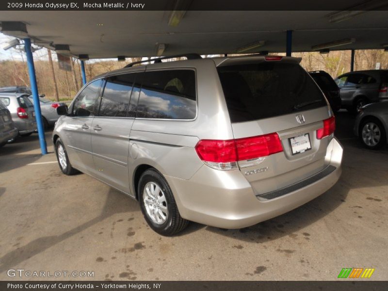 Mocha Metallic / Ivory 2009 Honda Odyssey EX