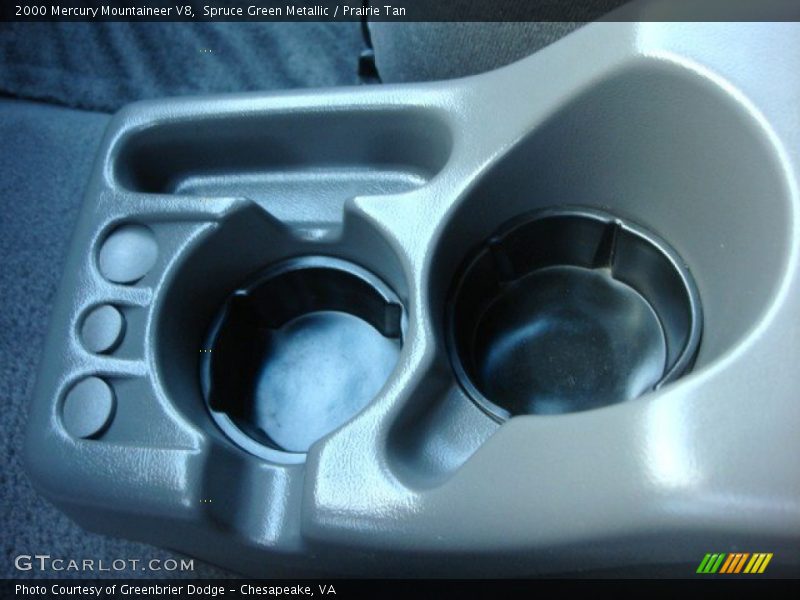Spruce Green Metallic / Prairie Tan 2000 Mercury Mountaineer V8