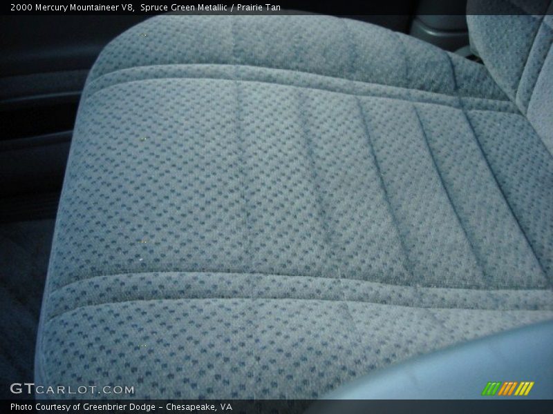Spruce Green Metallic / Prairie Tan 2000 Mercury Mountaineer V8