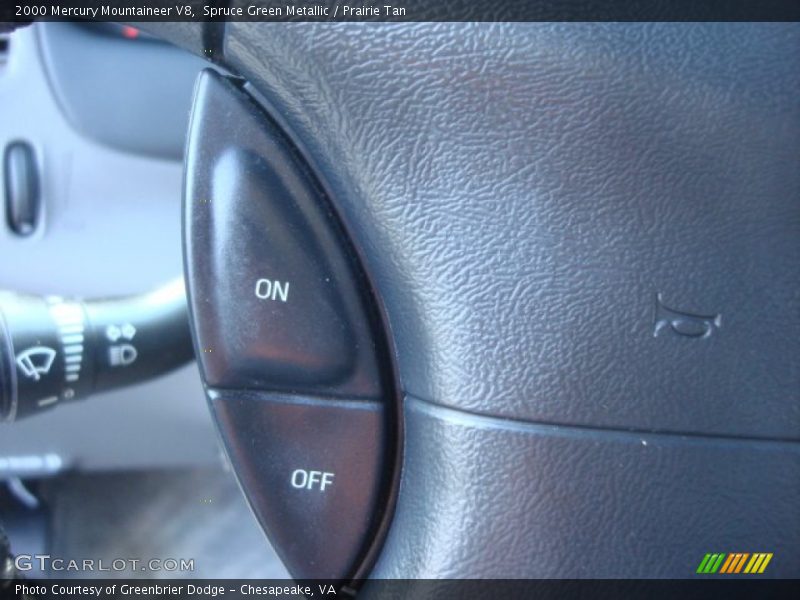 Spruce Green Metallic / Prairie Tan 2000 Mercury Mountaineer V8