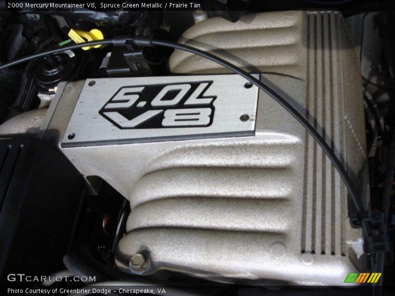  2000 Mountaineer V8 Engine - 5.0 Liter OHV 16-Valve V8