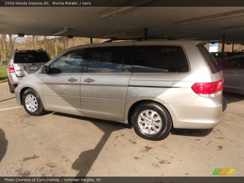 Mocha Metallic / Ivory 2009 Honda Odyssey EX