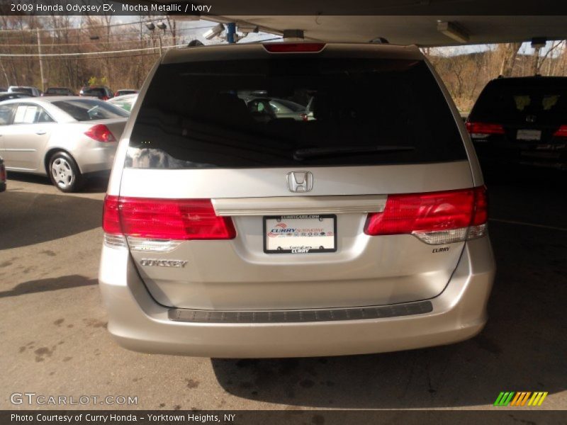 Mocha Metallic / Ivory 2009 Honda Odyssey EX