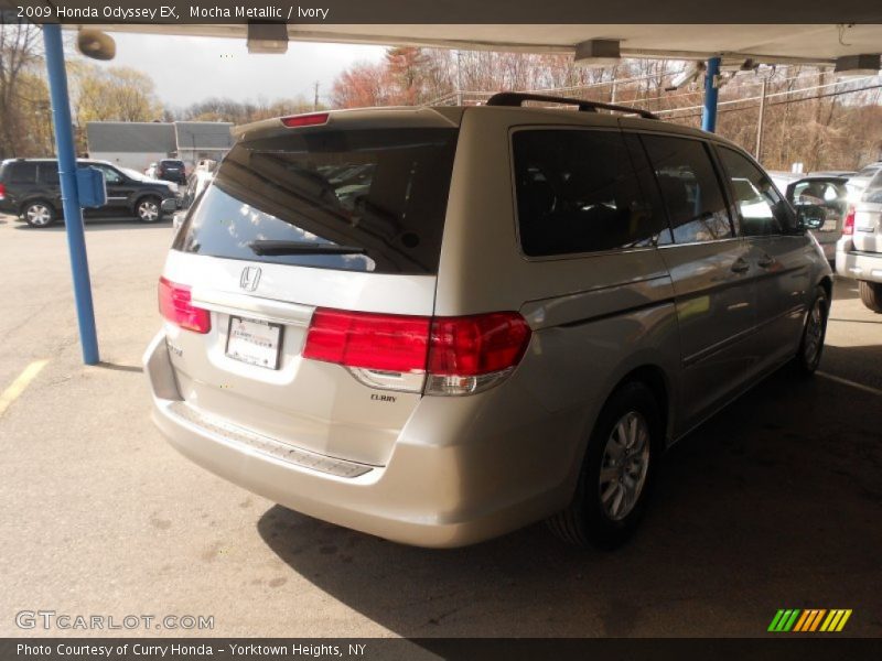 Mocha Metallic / Ivory 2009 Honda Odyssey EX