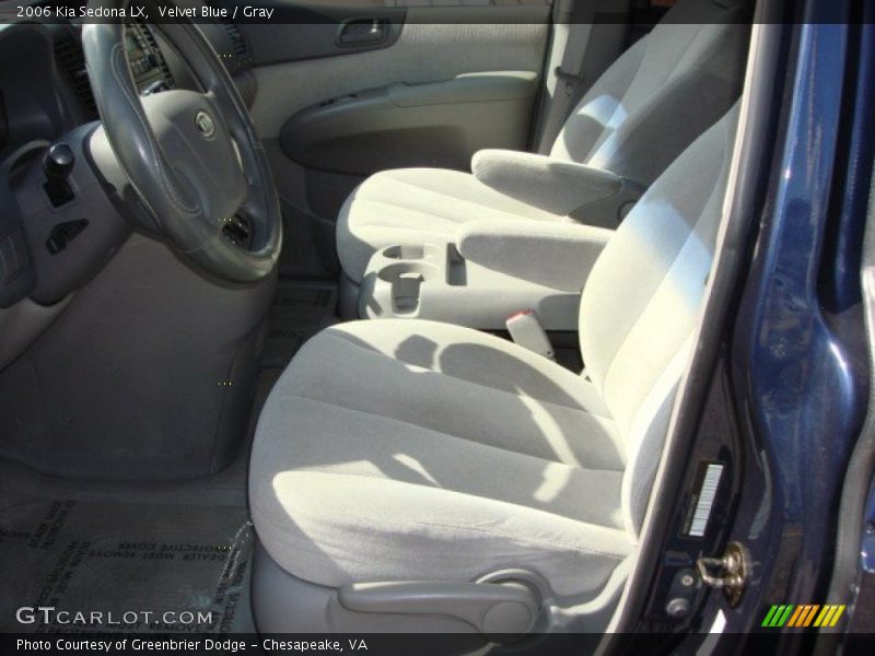 Velvet Blue / Gray 2006 Kia Sedona LX