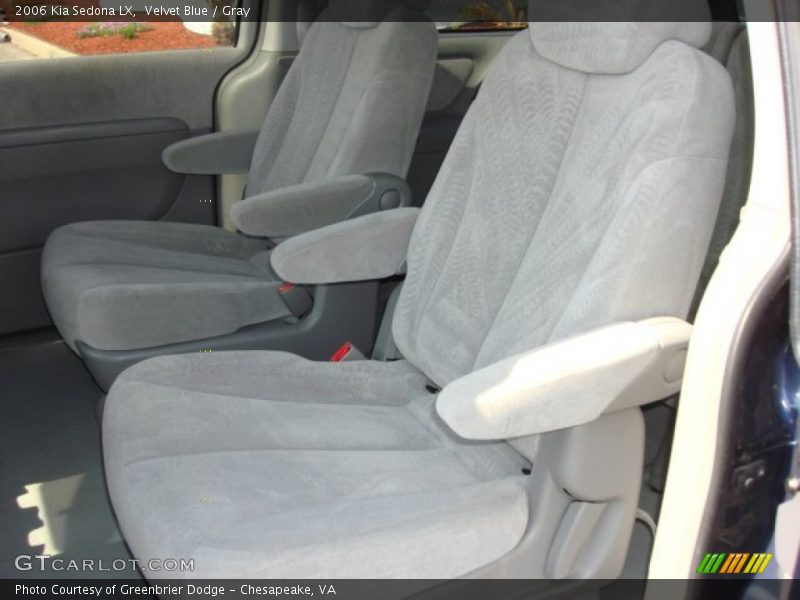 Velvet Blue / Gray 2006 Kia Sedona LX