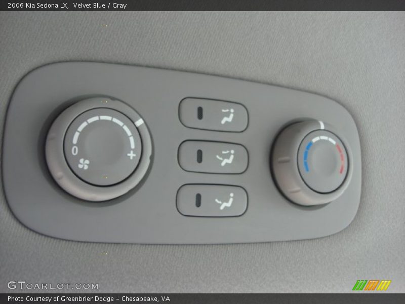 Velvet Blue / Gray 2006 Kia Sedona LX