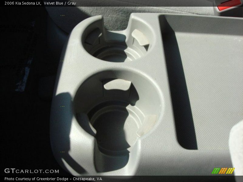 Velvet Blue / Gray 2006 Kia Sedona LX