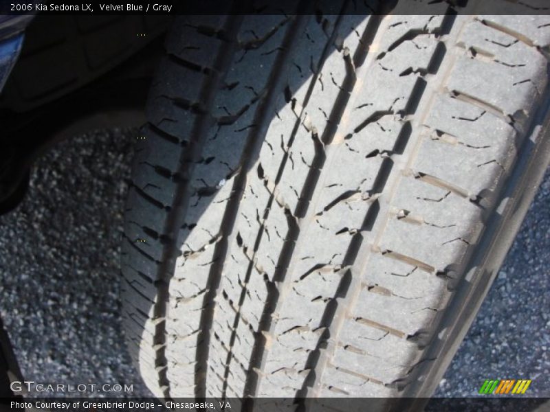 Velvet Blue / Gray 2006 Kia Sedona LX