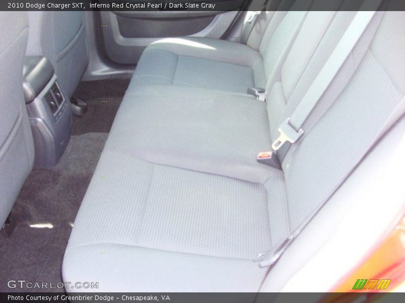 Inferno Red Crystal Pearl / Dark Slate Gray 2010 Dodge Charger SXT
