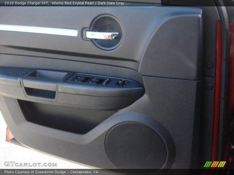 Inferno Red Crystal Pearl / Dark Slate Gray 2010 Dodge Charger SXT