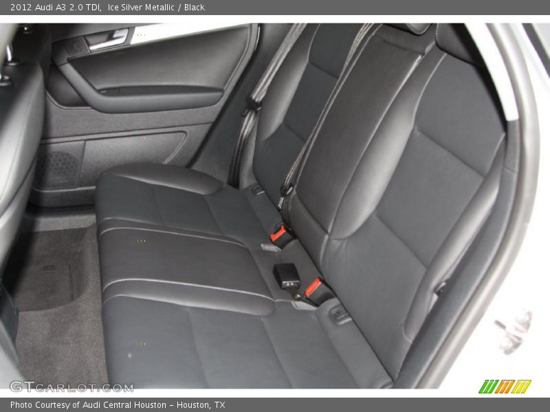 Ice Silver Metallic / Black 2012 Audi A3 2.0 TDI