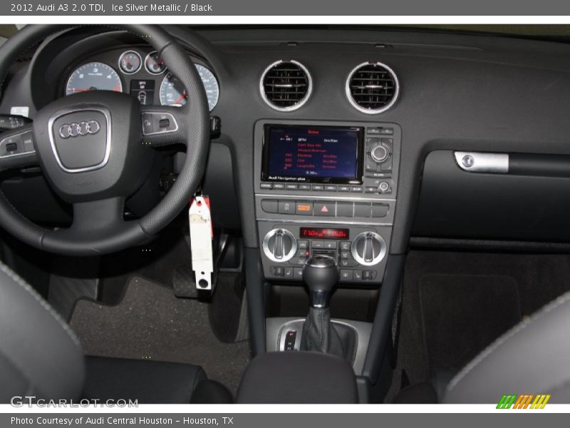 Ice Silver Metallic / Black 2012 Audi A3 2.0 TDI