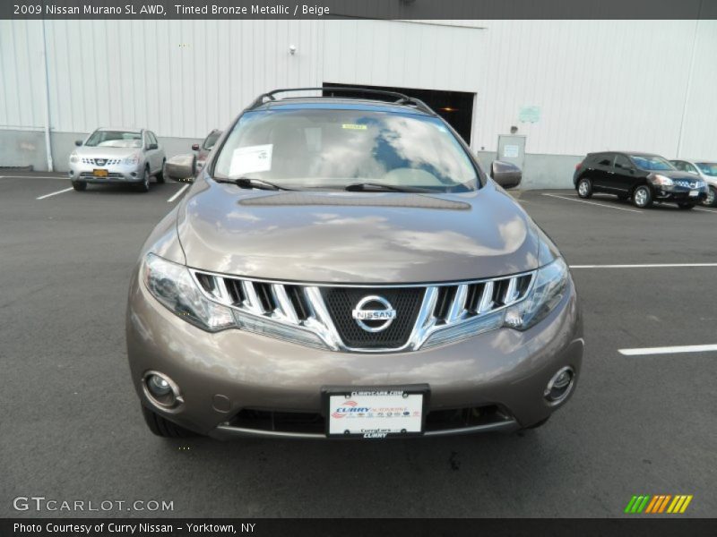 Tinted Bronze Metallic / Beige 2009 Nissan Murano SL AWD