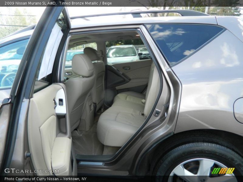 Tinted Bronze Metallic / Beige 2009 Nissan Murano SL AWD
