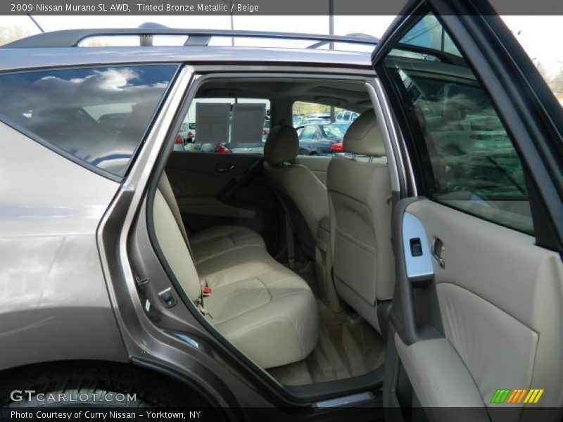 Tinted Bronze Metallic / Beige 2009 Nissan Murano SL AWD