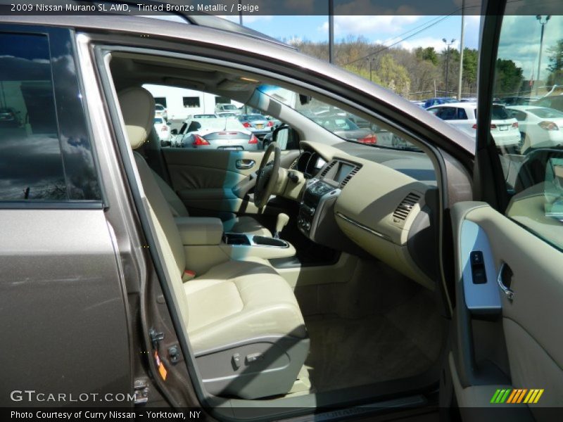 Tinted Bronze Metallic / Beige 2009 Nissan Murano SL AWD