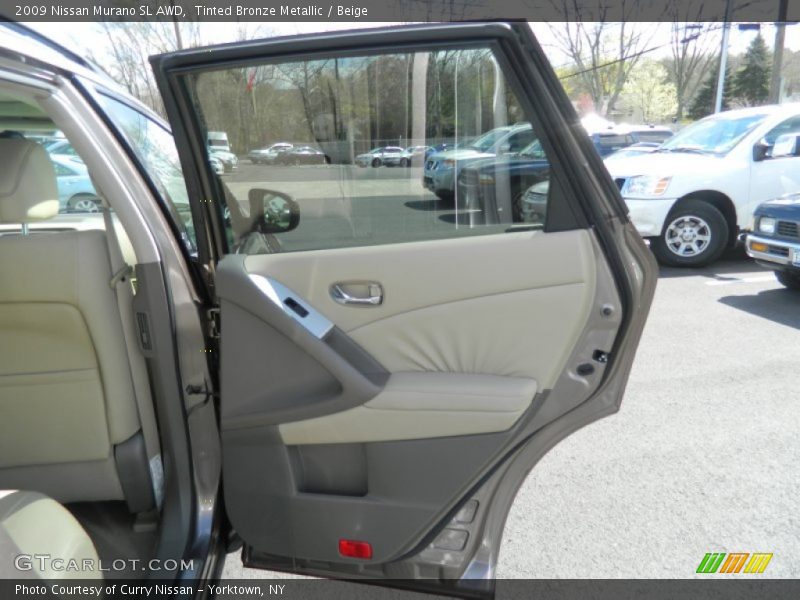 Tinted Bronze Metallic / Beige 2009 Nissan Murano SL AWD