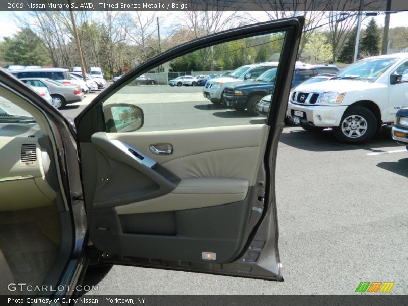 Tinted Bronze Metallic / Beige 2009 Nissan Murano SL AWD