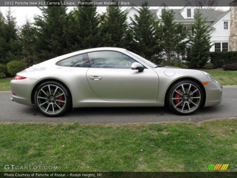  2012 New 911 Carrera S Coupe Platinum Silver Metallic