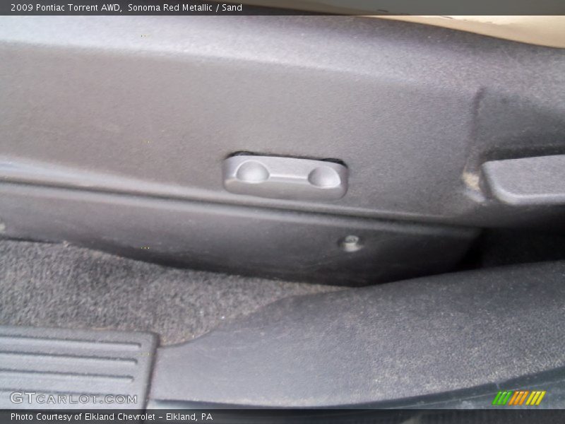 Sonoma Red Metallic / Sand 2009 Pontiac Torrent AWD