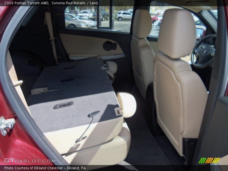 Sonoma Red Metallic / Sand 2009 Pontiac Torrent AWD