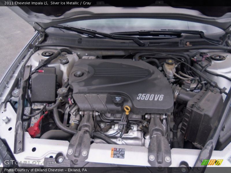 Silver Ice Metallic / Gray 2011 Chevrolet Impala LS