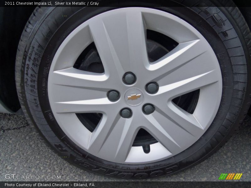 Silver Ice Metallic / Gray 2011 Chevrolet Impala LS