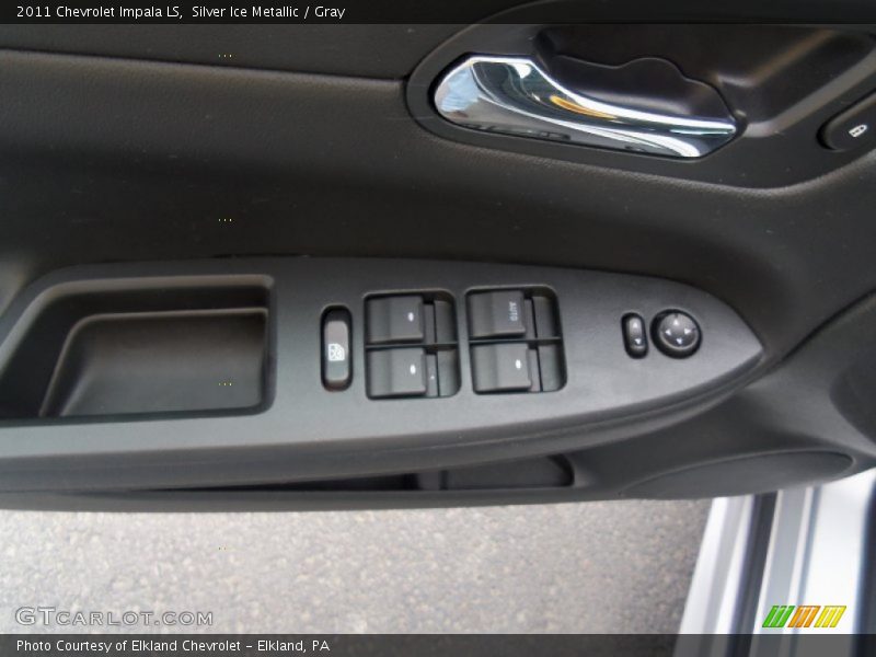 Silver Ice Metallic / Gray 2011 Chevrolet Impala LS