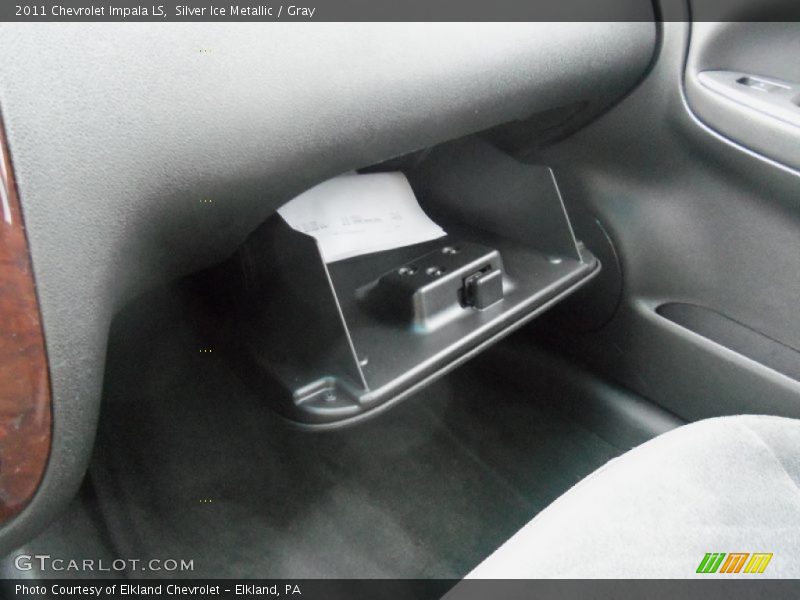 Silver Ice Metallic / Gray 2011 Chevrolet Impala LS