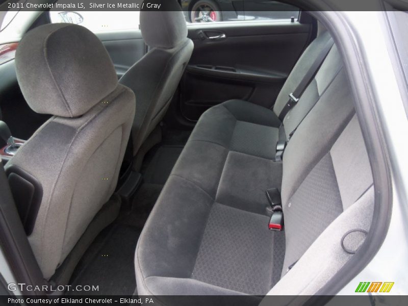 Silver Ice Metallic / Gray 2011 Chevrolet Impala LS