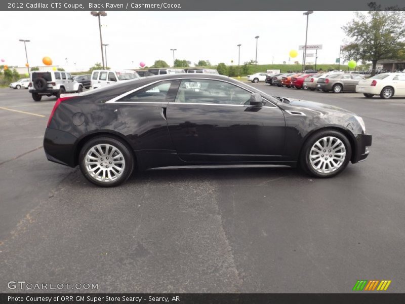 Black Raven / Cashmere/Cocoa 2012 Cadillac CTS Coupe