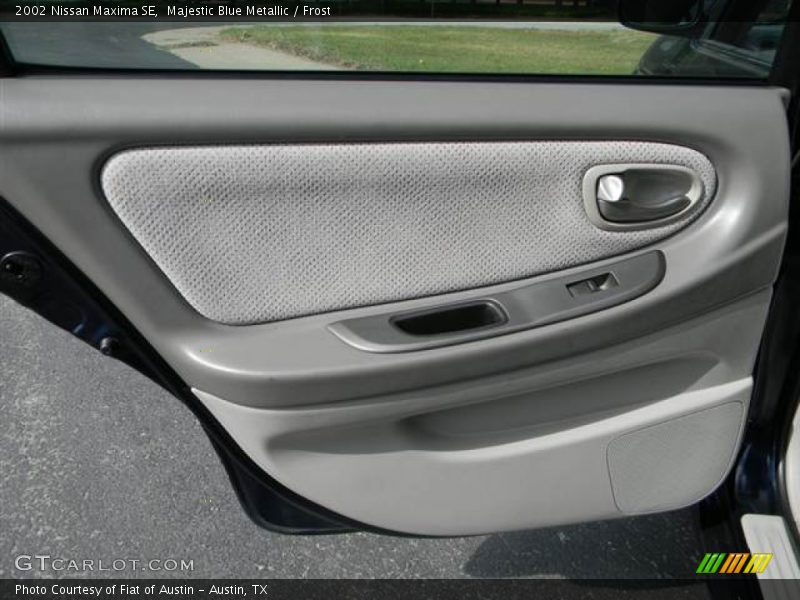 Majestic Blue Metallic / Frost 2002 Nissan Maxima SE