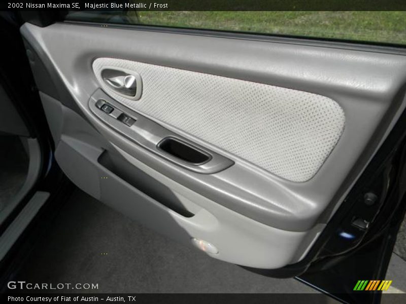 Majestic Blue Metallic / Frost 2002 Nissan Maxima SE