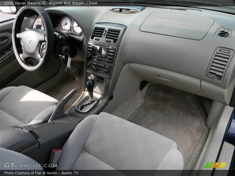 Majestic Blue Metallic / Frost 2002 Nissan Maxima SE