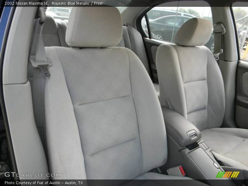 Majestic Blue Metallic / Frost 2002 Nissan Maxima SE