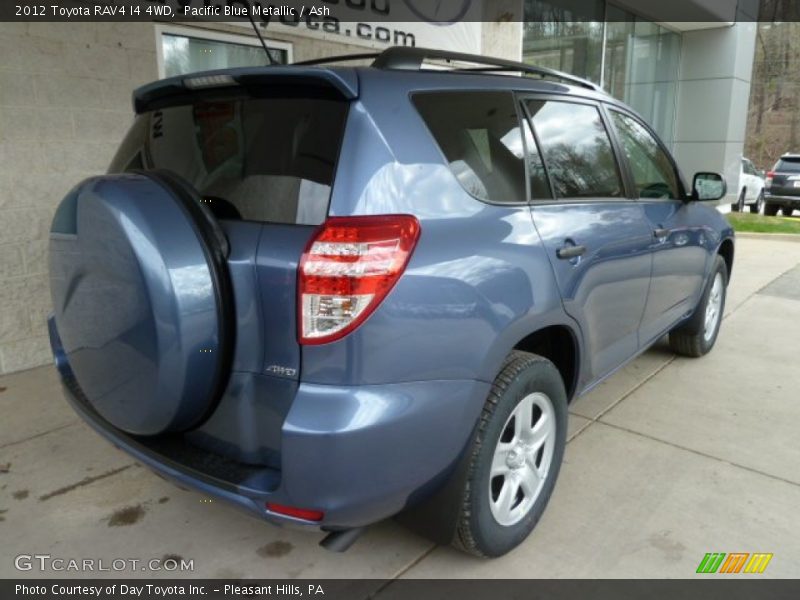 Pacific Blue Metallic / Ash 2012 Toyota RAV4 I4 4WD
