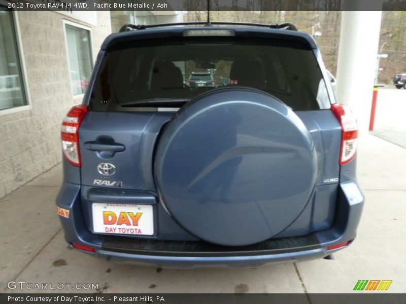 Pacific Blue Metallic / Ash 2012 Toyota RAV4 I4 4WD