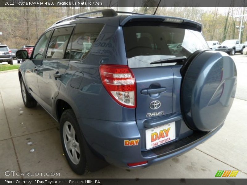 Pacific Blue Metallic / Ash 2012 Toyota RAV4 I4 4WD