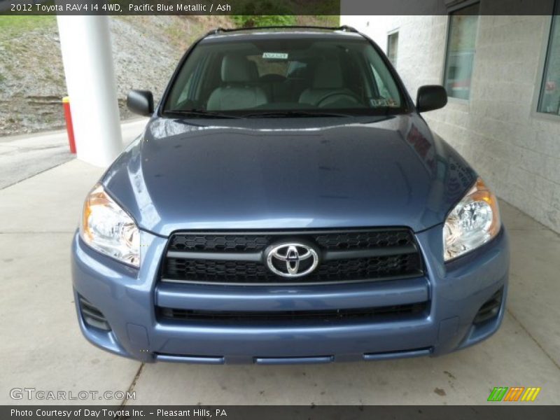 Pacific Blue Metallic / Ash 2012 Toyota RAV4 I4 4WD