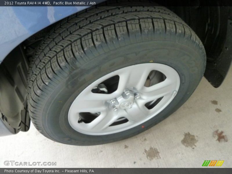 Pacific Blue Metallic / Ash 2012 Toyota RAV4 I4 4WD