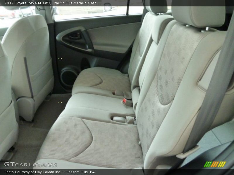 Pacific Blue Metallic / Ash 2012 Toyota RAV4 I4 4WD