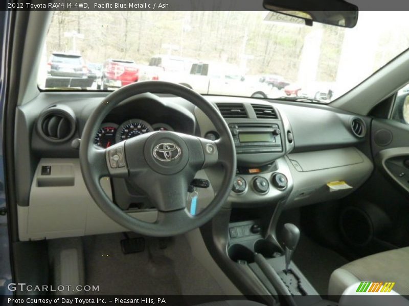 Pacific Blue Metallic / Ash 2012 Toyota RAV4 I4 4WD