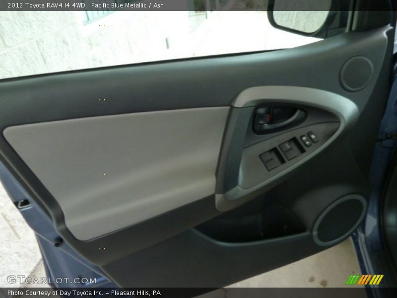 Pacific Blue Metallic / Ash 2012 Toyota RAV4 I4 4WD